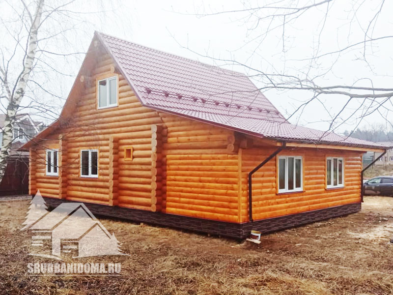 Сруб дома 12х12 2