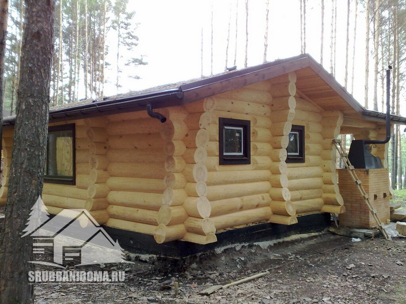 Сруб бани 5х6