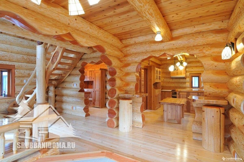 Сруб дома 12х12 6