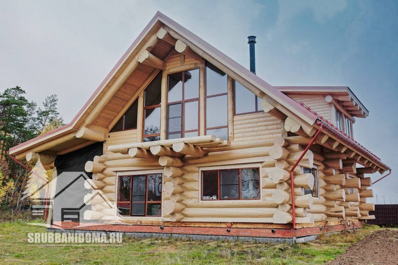 Сруб дома 12х12 1