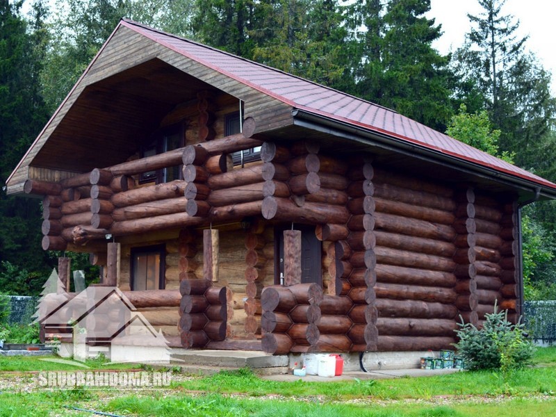 Сруб дома 11 на 11