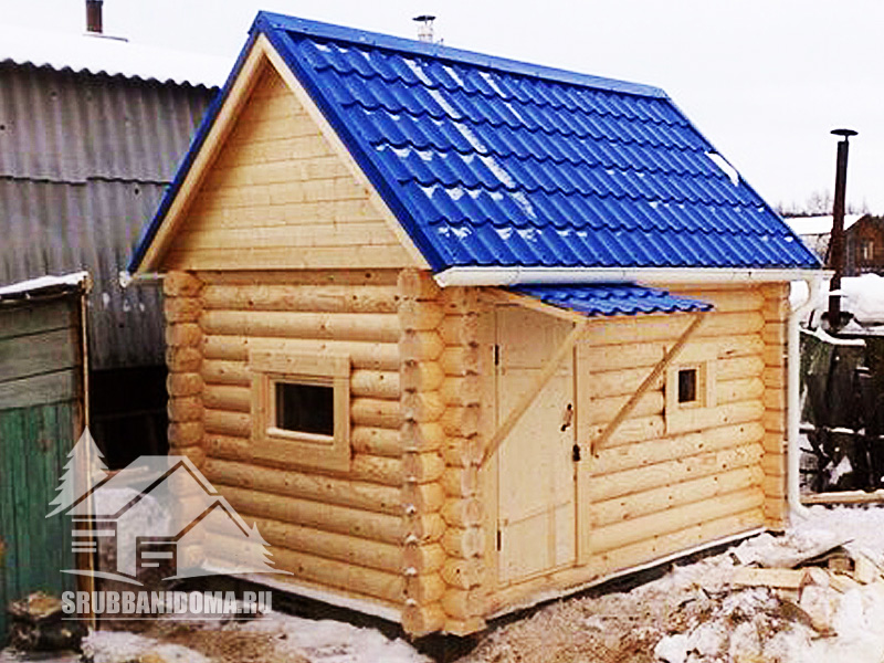 Сруб бани 3х4 цена