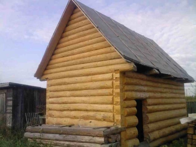 Сруб бани 4х6 2
