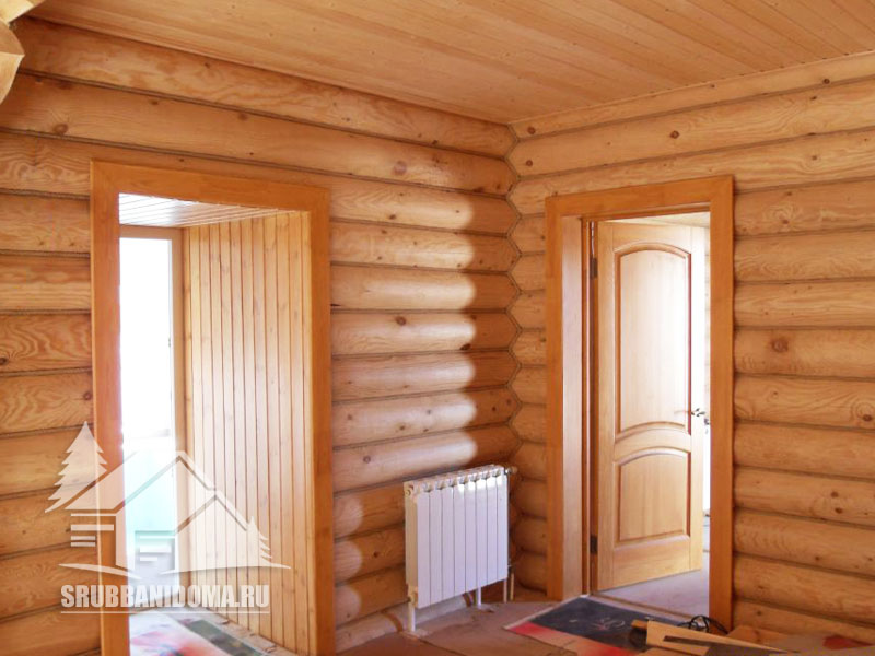Сруб дома 4х6 3