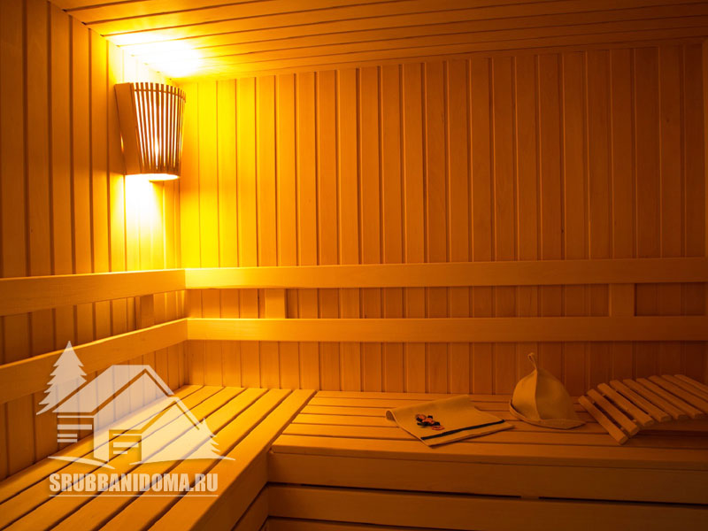 Сруб бани 6х6 с террасой 2