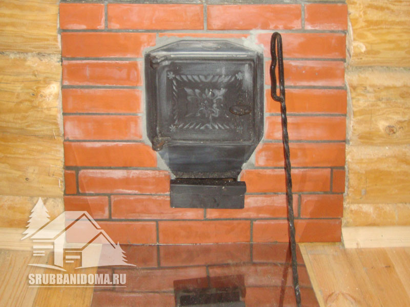 Сруб бани 6х6 с террасой 5