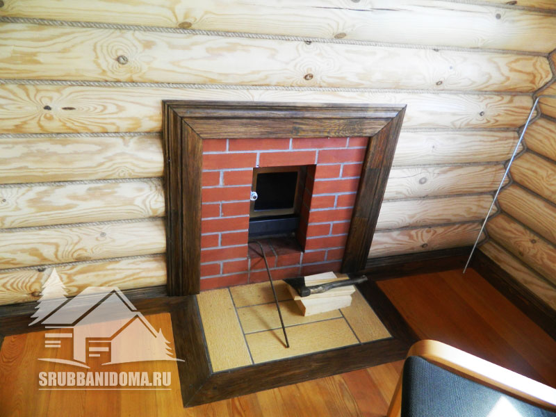 Сруб бани 6х6 с террасой и мансардой 4