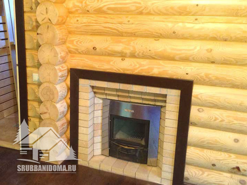 Сруб бани 5x7 2