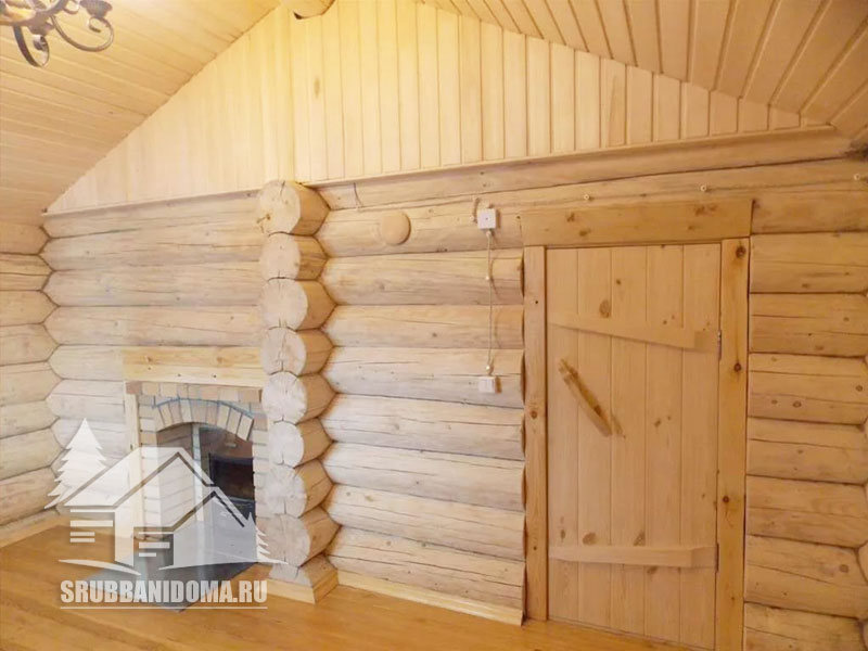 Сруб бани 5х5 5